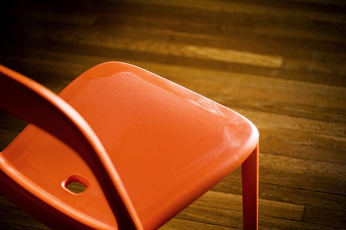 red chair, sitting the new smoking
