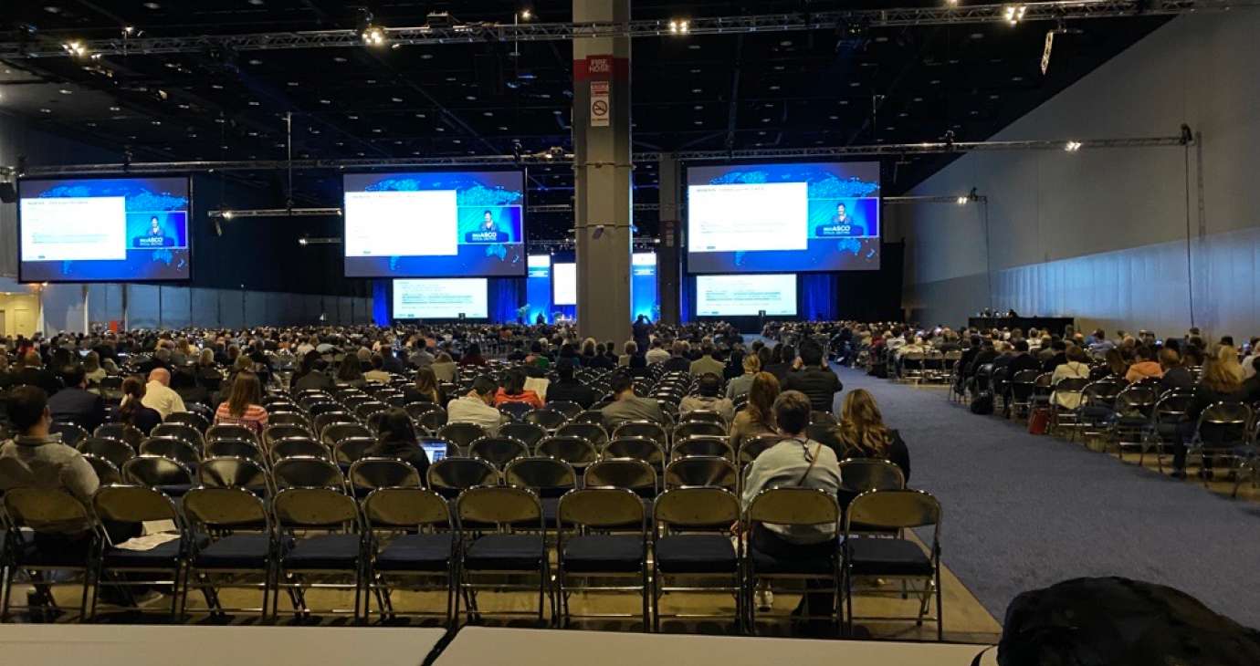 Video and live speaker presentations at the American society of clinical oncology is one of the premier scientific events.